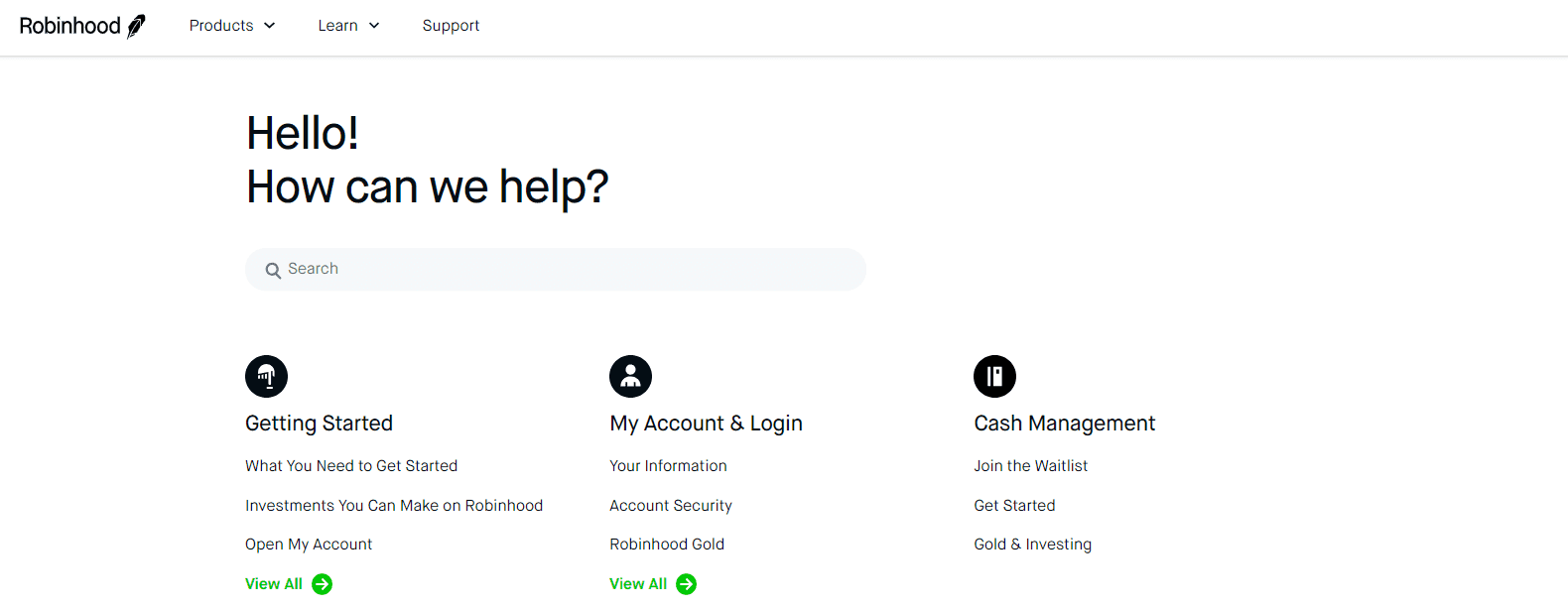 Robinhood Review FAQ section Robinhood Review FAQ section